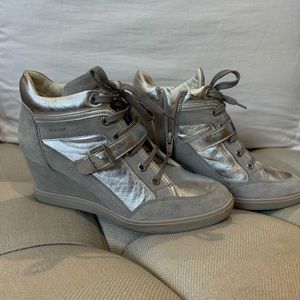 Geox wedge sneaker